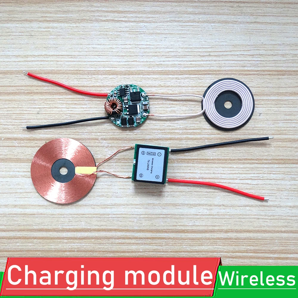 

DYKB 5mm-8mm DC 12V 2A Wireless charging module / wireless power supply Coil Inductive DC 24V Transmitter + Receiver
