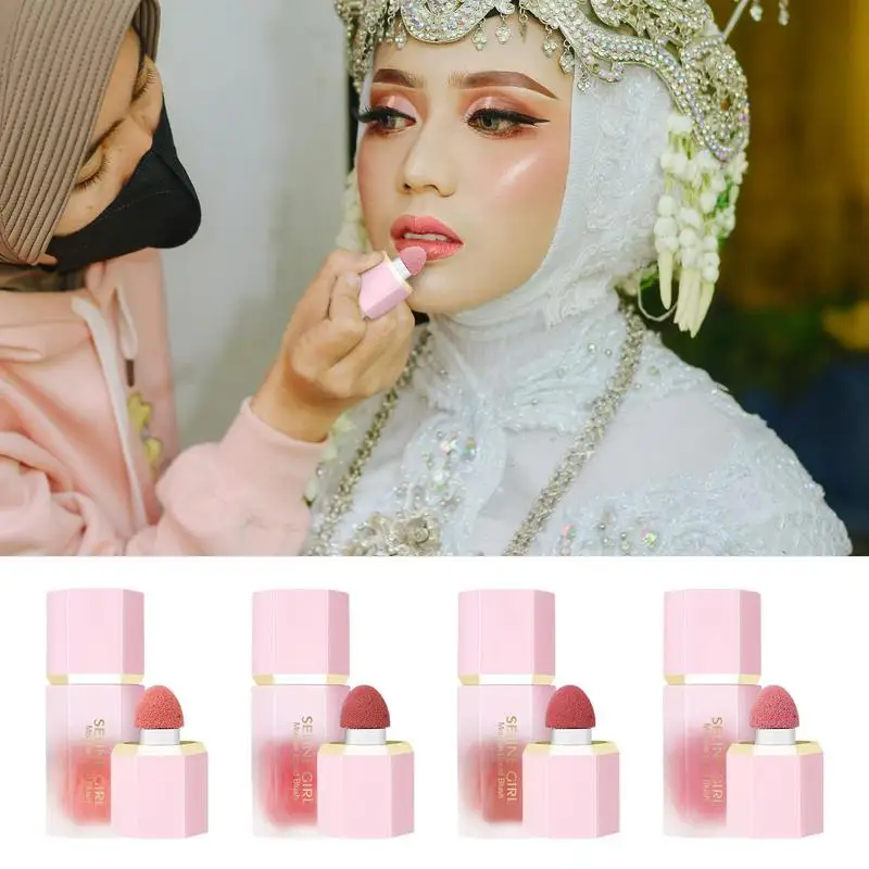 

Liquid Makeup Blushes Smudge Proof Natural Looking Makeup Liquid BlushesLiquid Luminizer Blush For Cheeks Cream Blushes Stick