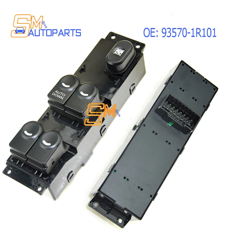 

New Front left Master Power Window Switch 93570-1R101 For Hyundai 2013-2017 Accent 935701R101