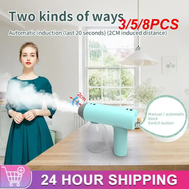 

3/5/8PCS Universal Intelligent Induction Atomizer Freshen The Air Repel Mosquitoes And Mites Hand-held Atomizing Spray Gun