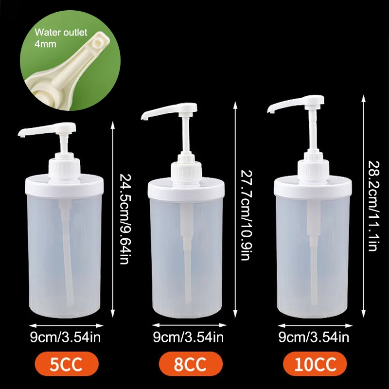 Дозатор жидкости для кофе сиропа пчела капельная бутылка с гидравлическим