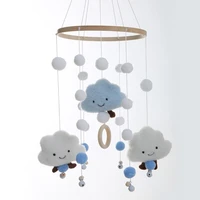 wind chime useful lightweight soft touch baby bed rotating wind chime for toddler bed bell bed bell