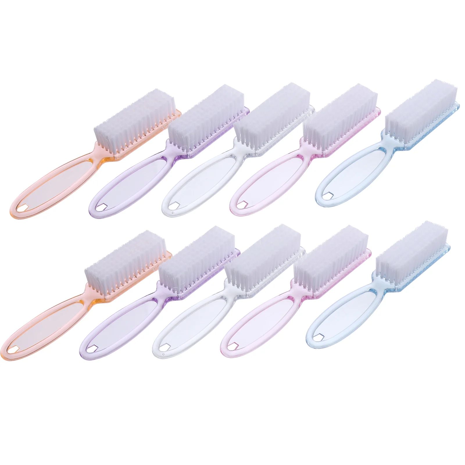 

Brush Nail Fingernail Cleaner Handle Cleaning Hand Brushes Scrub Manicure Scrubbingpedicure Artwashing Scrubber Toe Nails Toes