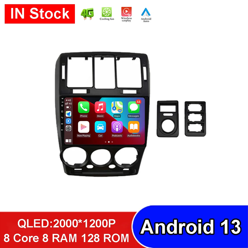 

Android 13 No 2din Dvd Car Radio For HYUNDAI GETZ 2002-2011 RHD For JAC S1 2007 - 2013 Video Player GPS Navigation Stereo