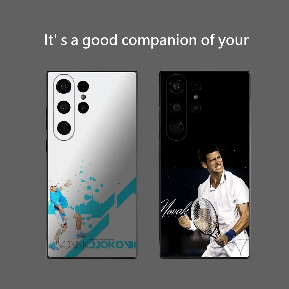 Чехол для телефона N-Novak Djokovic Samsung Galaxy S25 Ultra S22 S23 S24 S21 S20 5G защитный мягкий