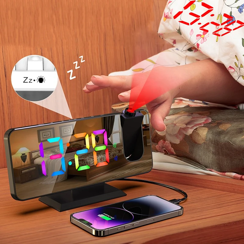 Table Watch Electronic Desktop Clocks Usb Wake Up Time Proje