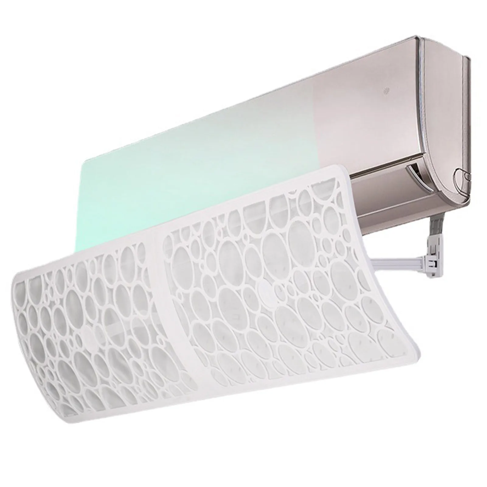 

Wind Deflector Air Conditioning Universal Wind Deflector Cover Anti Direct Blowing Windshield Adjustable Air Conditioner Cover