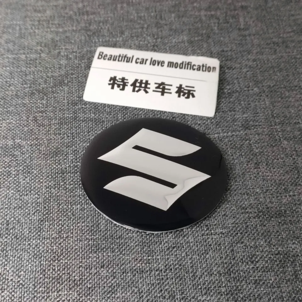 

Центральная крышка ступицы колеса автомобиля, наклейка с эмблемой, аксессуары для Suzuki Jimny Swift Samurai Vitara SX4 Alto Kaiser Ingnis DZire Kizashi