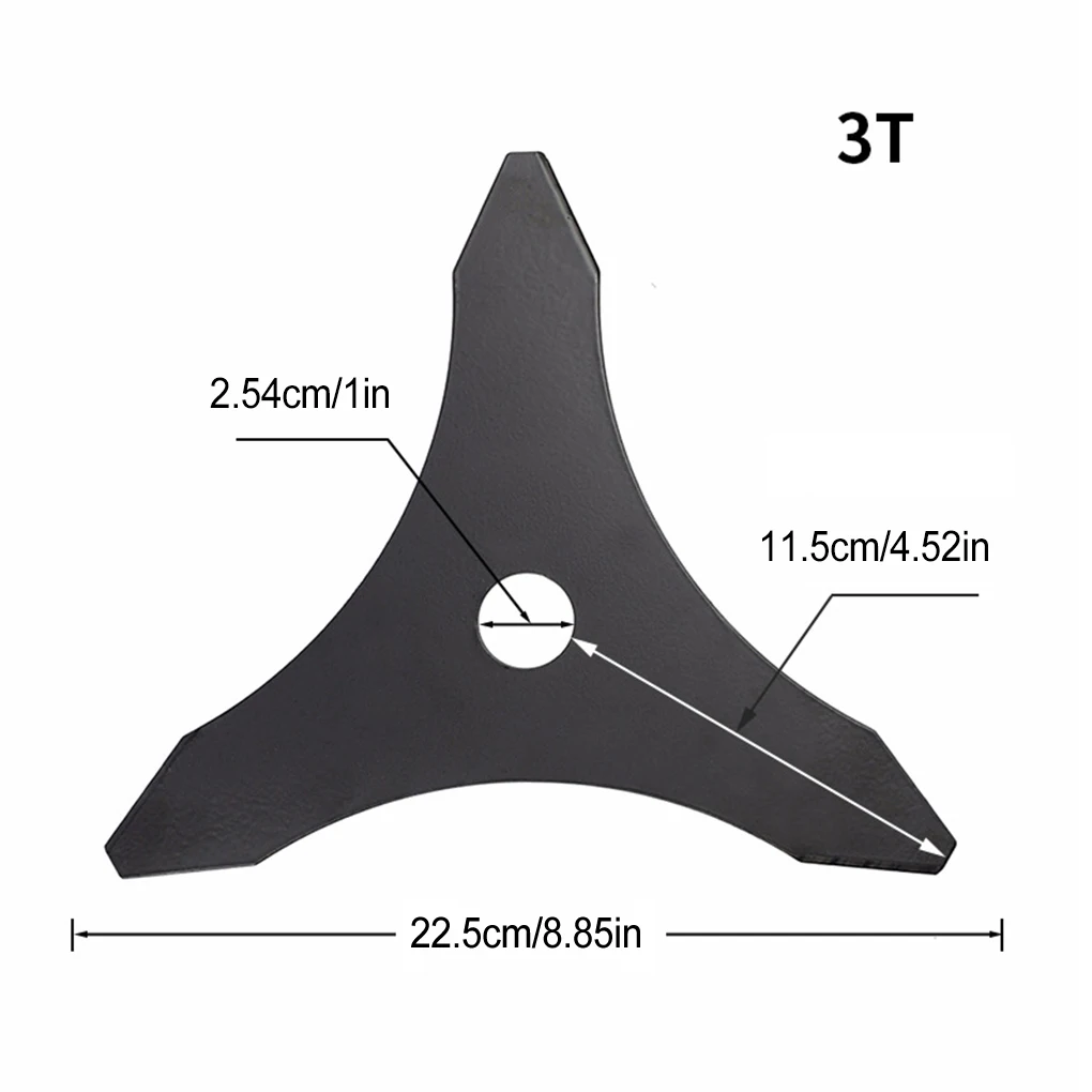 2 упаковки 3 зубца лезвия для кустореза лезвие поедания сорняков острая головка