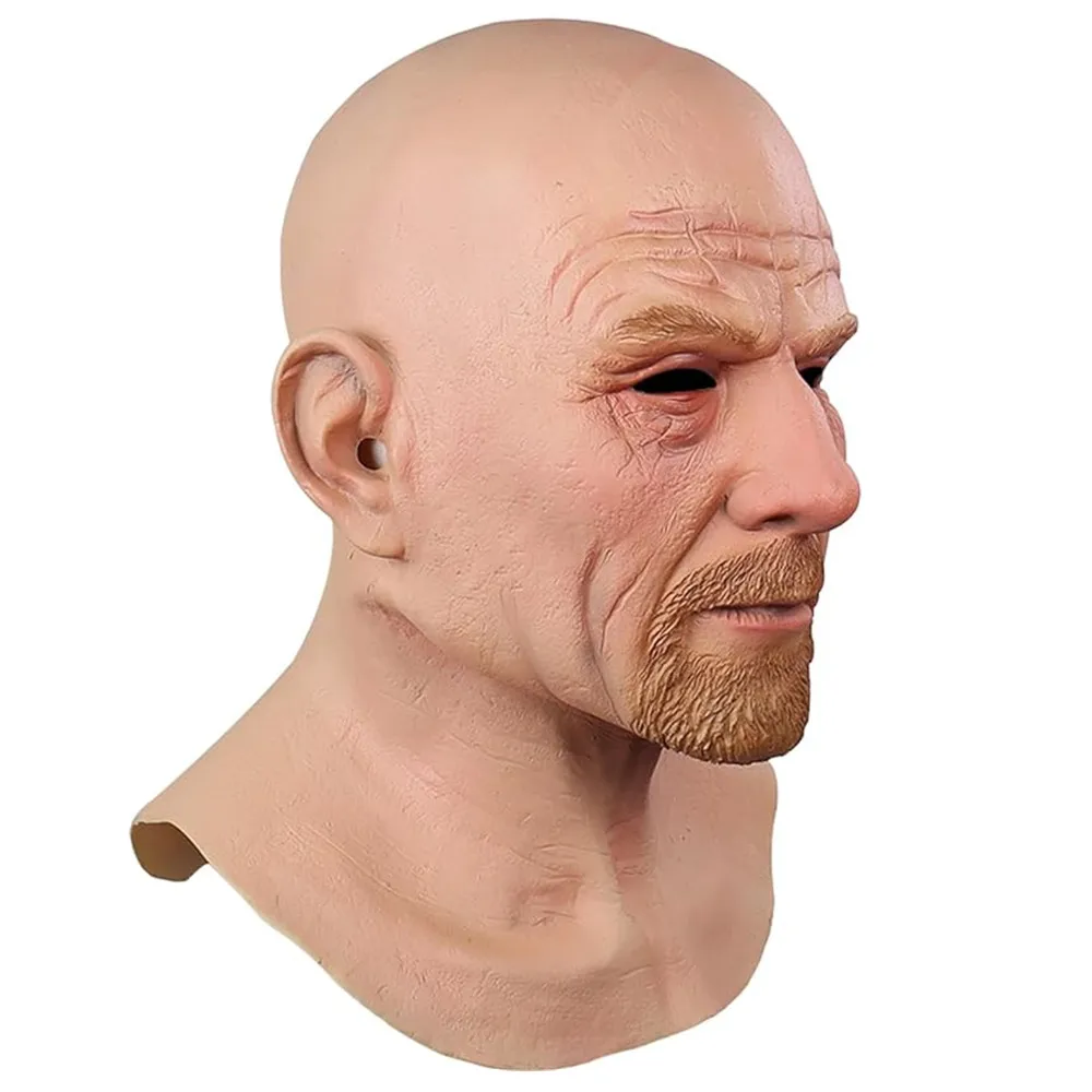 

Реалистичная латексная маска старика для взрослых