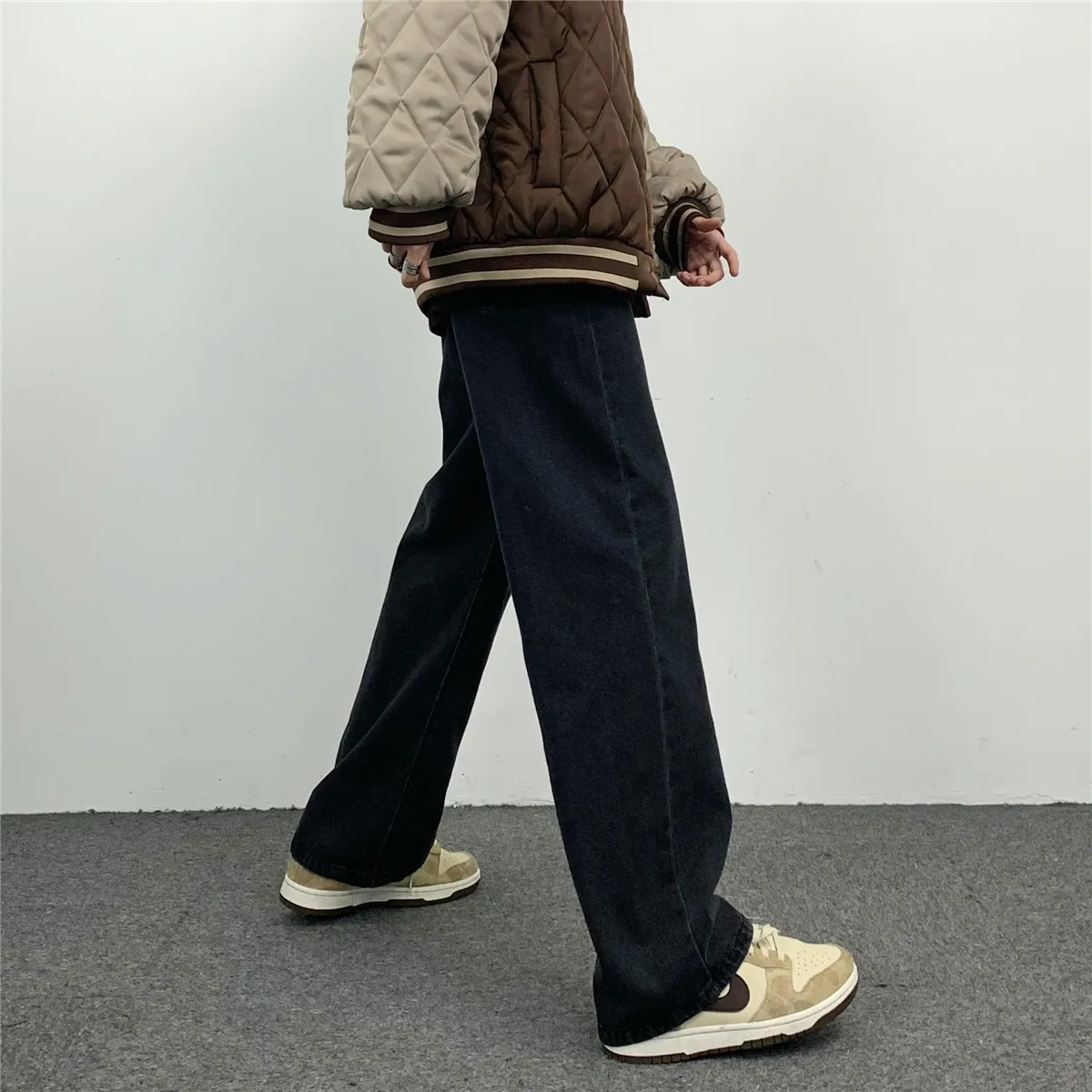 JEAN MAN Hip Hop Retro Japanese Trend Straight Pants Women's Jeans High Street Jeans Men's Loose Jeans Street Pants Y2k Pants