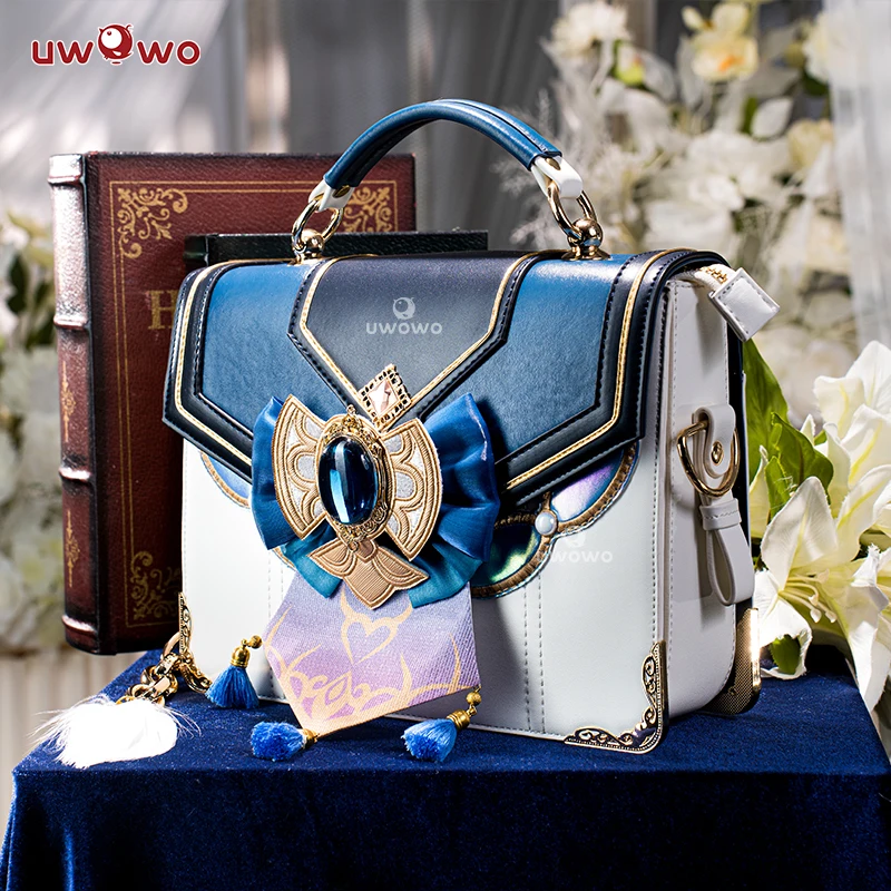 Последняя партия UWOWO Genshin Impact Fanart Nilou Повседневное платье сумка с ремешком только