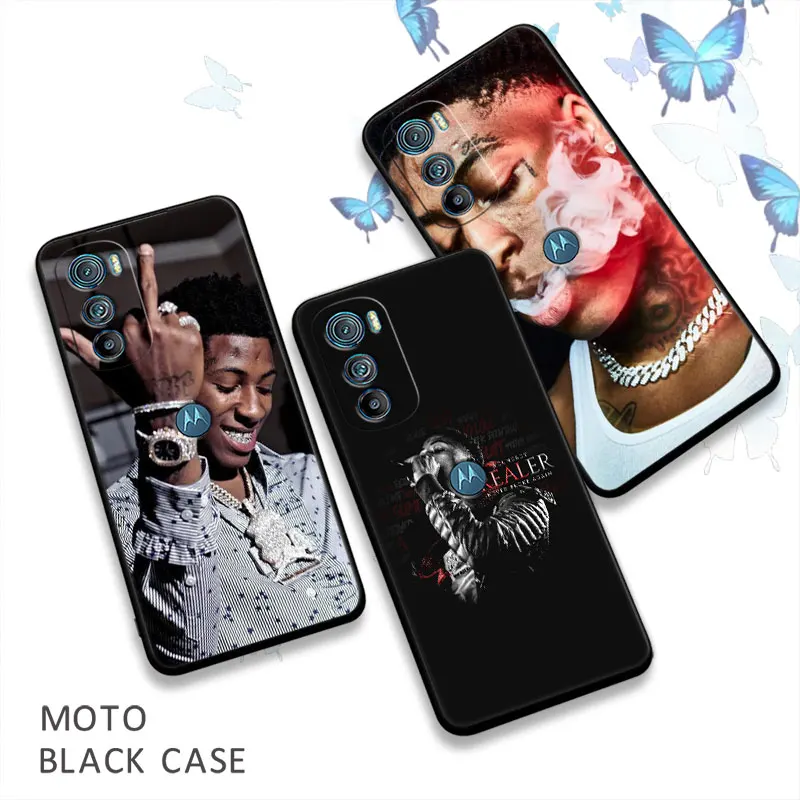 

YoungBoy Never Broke Again 23 Coque For Motorola Moto Edge 40 30 20 Pro Neo Lite One Fusion Plus G Stylus Phone Case Soft Covers
