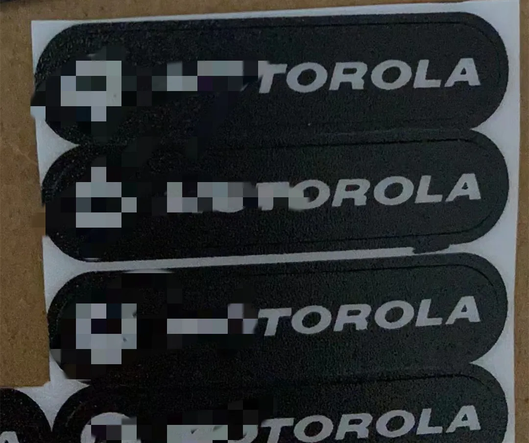 

10 pcs only M logo sticker for Motorola DP1400 DEP450 XIR P3688 walkie talkie