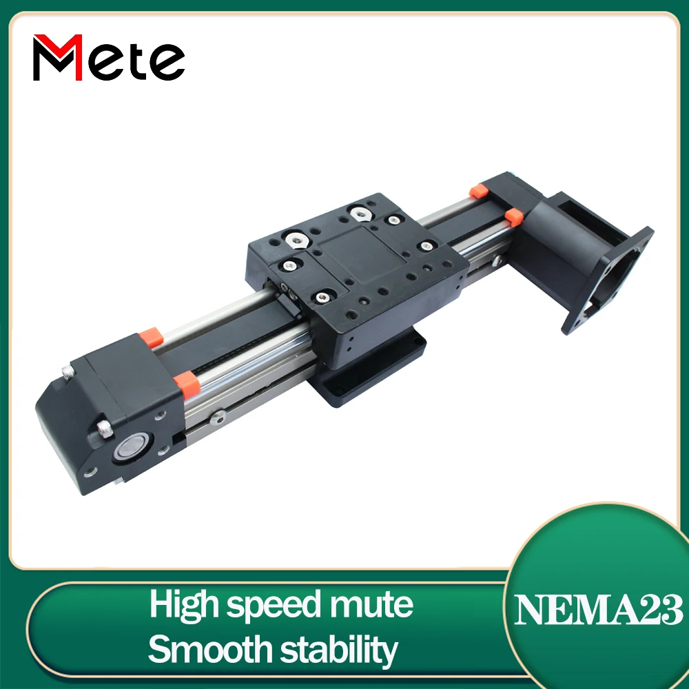 

MTP45 linear guide Motion Slide Table NEMA23 Timing Belt Linear Slide Guide Motion Module Actuator 3d Printer Parts 100-1000MM