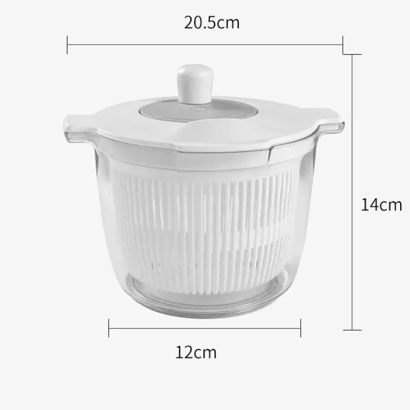 Ручной пластиковый роторный фильтр-очиститель сушилка для приготовления салата