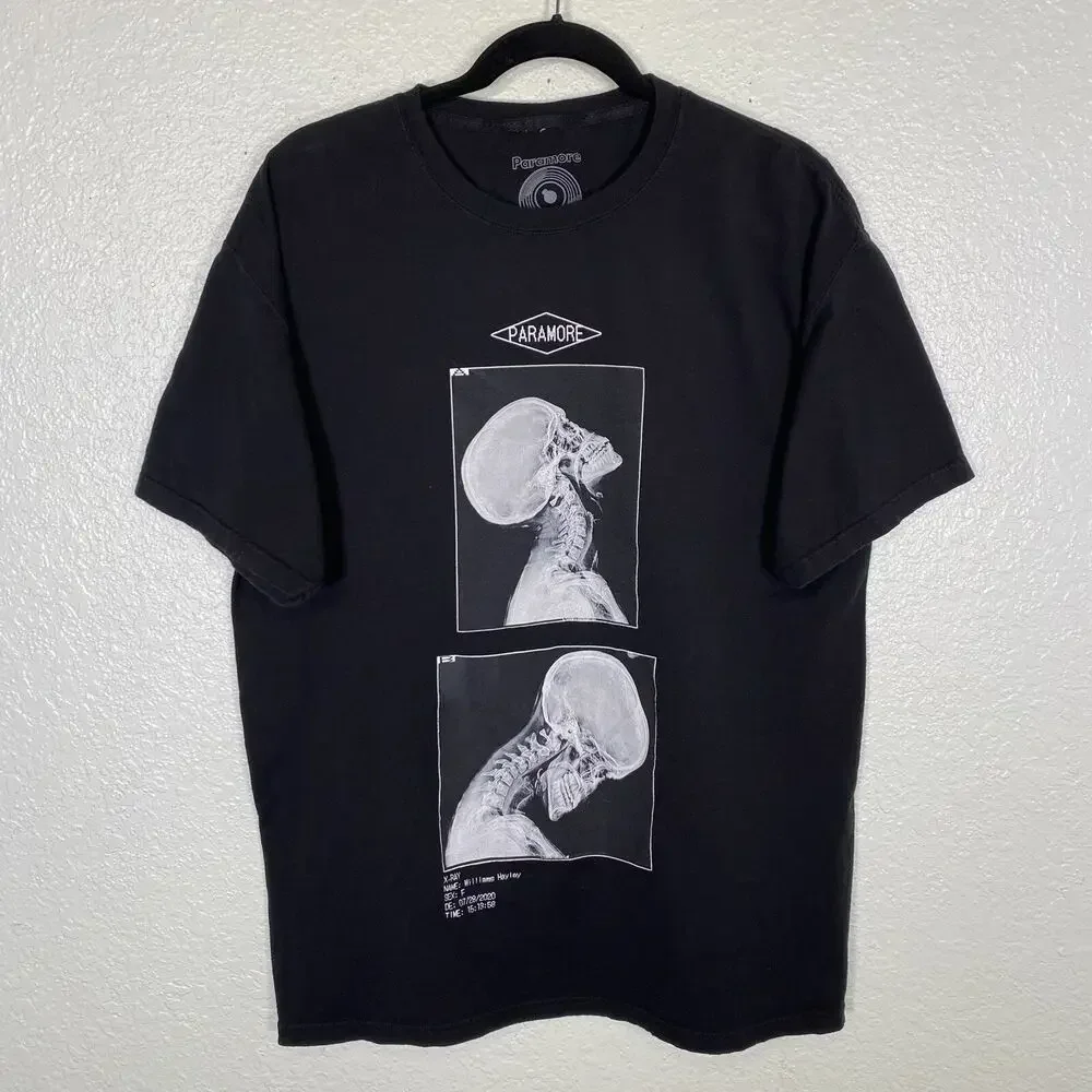 Мужская рубашка Paramore Large On Doctors Orders Xray Skull Hayley Williams Merch L
