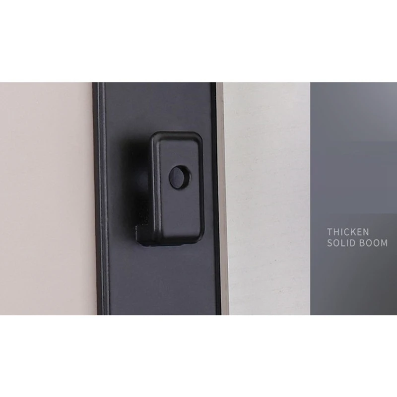 Защелка из нержавеющей стали аппаратная пряжка домашний прочный черный замок