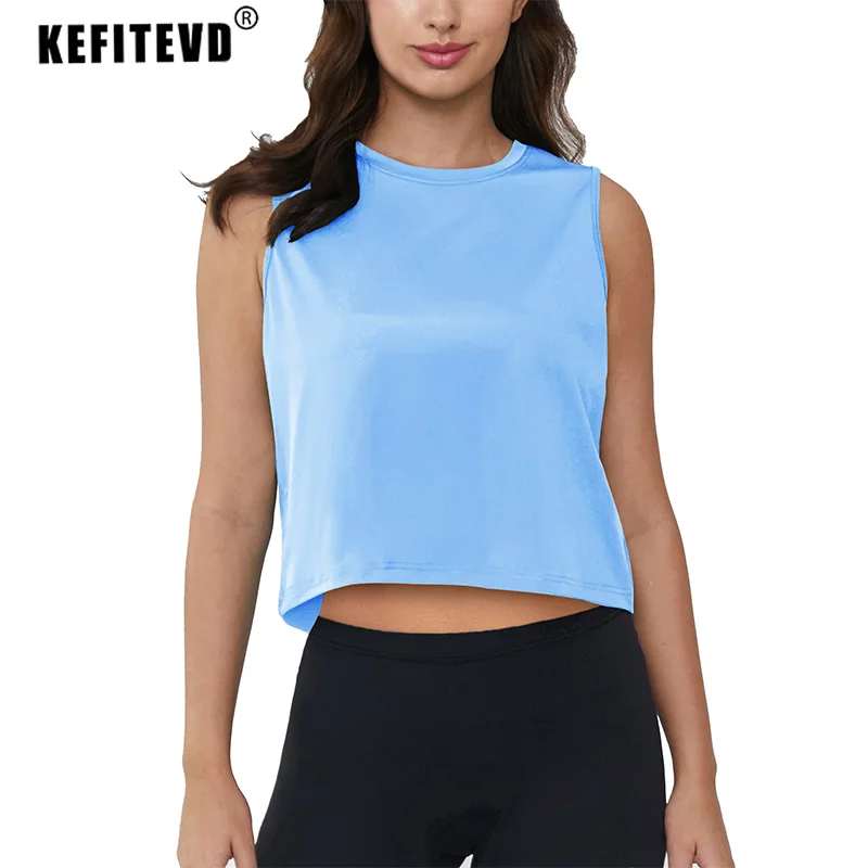 Спортивная майка без рукавов