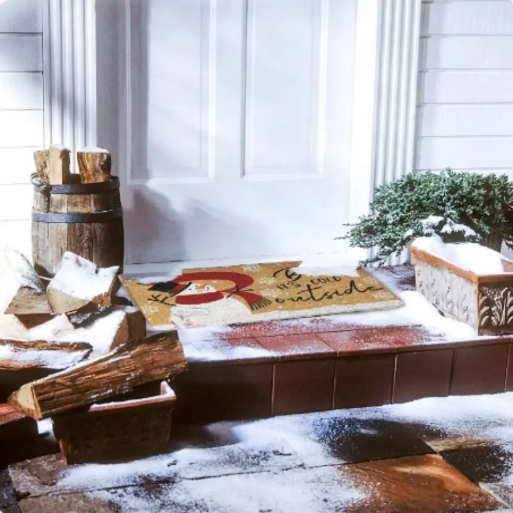 Рождественский Бархатный Коврик VIKAMA С Кристаллами