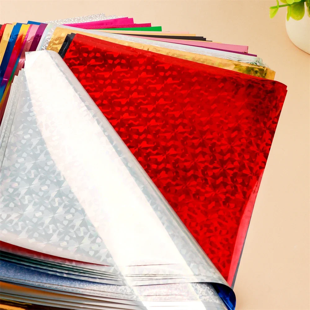 100 шт./упак. Реактивная фольга с тонером 25 разноцветная формата А4 для