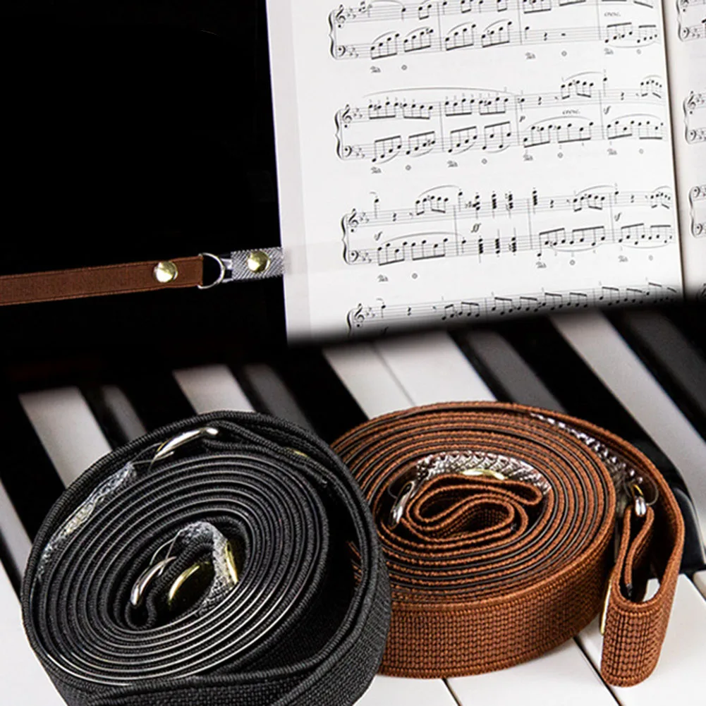 

1 PCS Music Sheet Clip Music Sheet Clip For Practice Music Book Pressure Band Music Sheet Clip Page Holder Strap