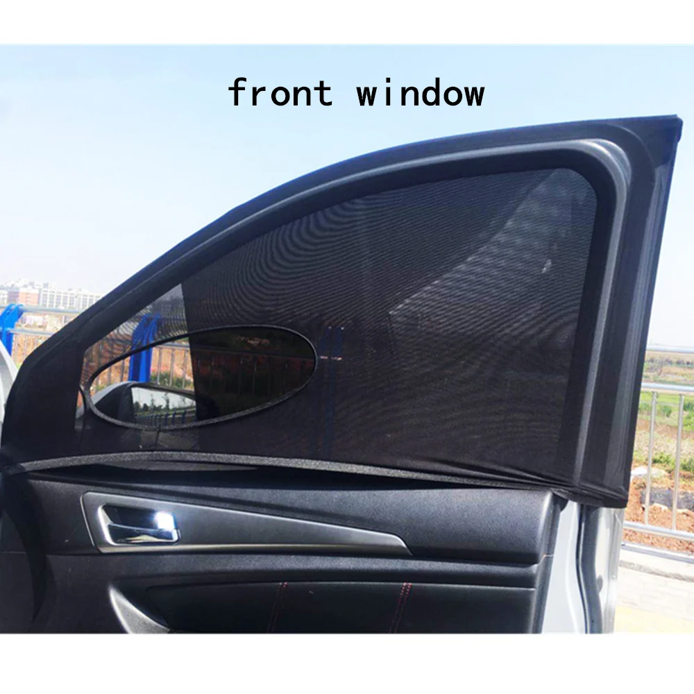 

2 Pack GM Styling Accessories Sun Side Window Shades Rear Window Covers UV Protection Visor Visors