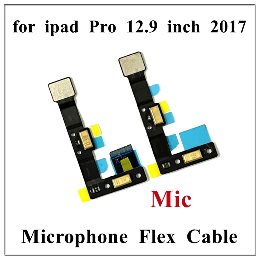 

10 шт. Внутренний микрофон динамик гибкий кабель лента для Ipad Pro 12,9 дюйма 2nd Gen 2017 A1670 A1671 A1821 Запасная часть