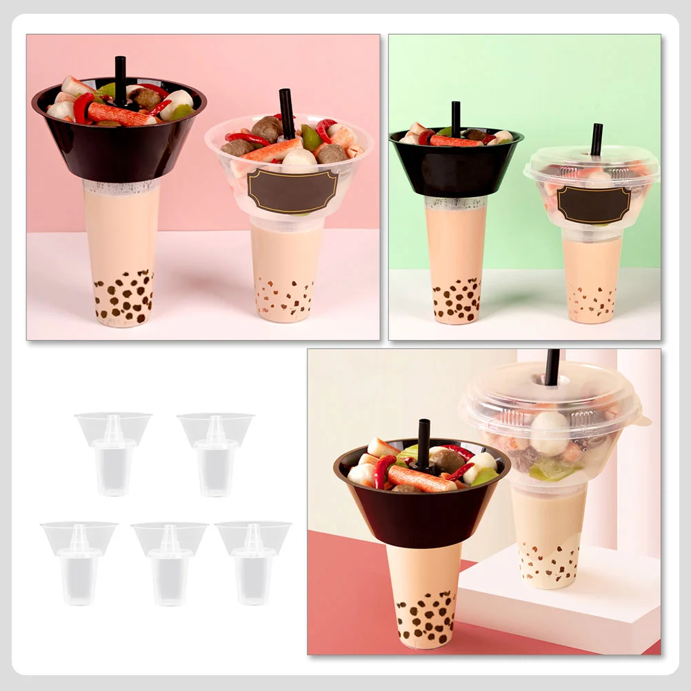 5 комплектов чашек для напитков модная миска хранения жареной курицы поднос в