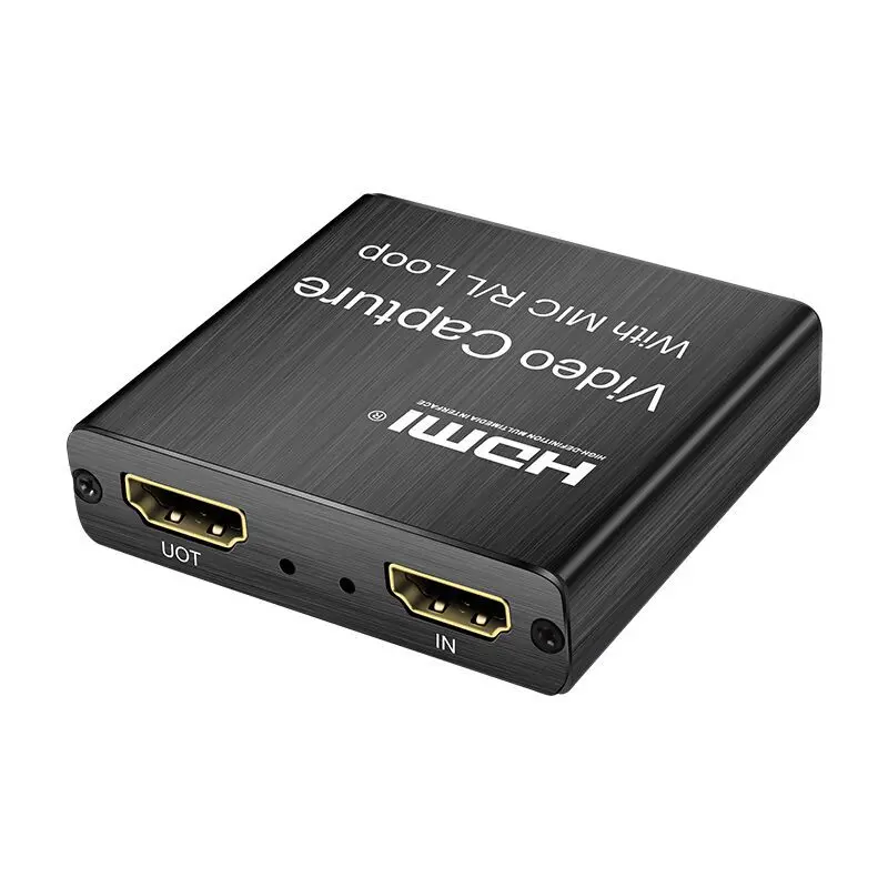 Карта видеозахвата 4K HDMI 1080p для настольных игр USB 2.0 устройство записи прямой