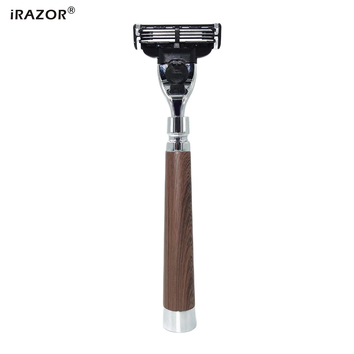 

iRAZOR Classic Men's Mach 3 Triple Blade Safety Shaving Razors 5-Layer Fusion Shaver Christmas Birthday Day Gifts for Men