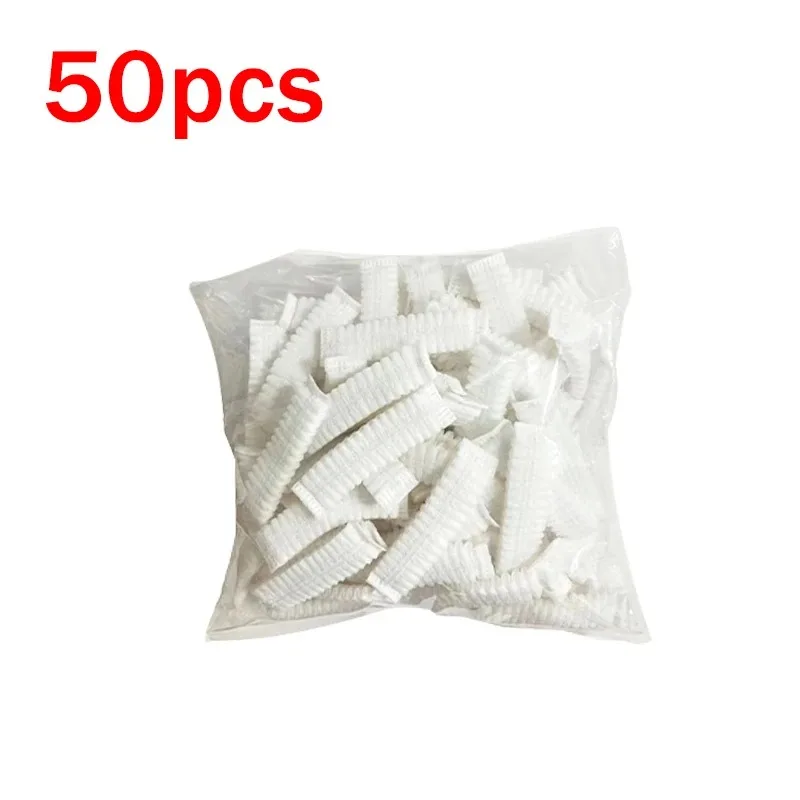 50 шт. одноразовый фильтр для пылесоса, защитный чехол, нетканый мешок для пылесоса, пылезащитный дышащий эластичный сетчатый чехол