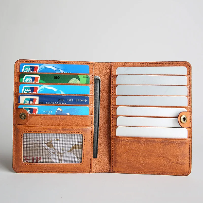 

SIKU genuine leather men's card holder famous brand men wallet case