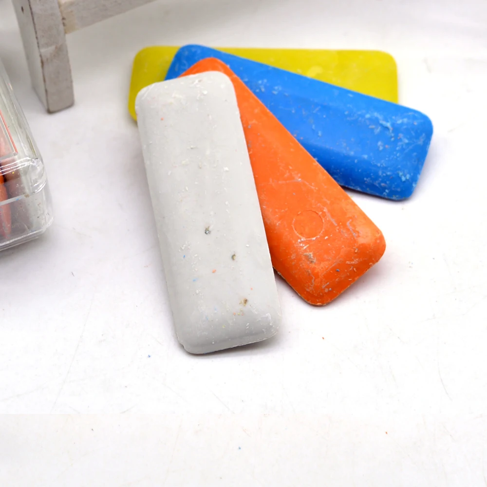 

4 шт., мелкий цветной мел для шитья одежды