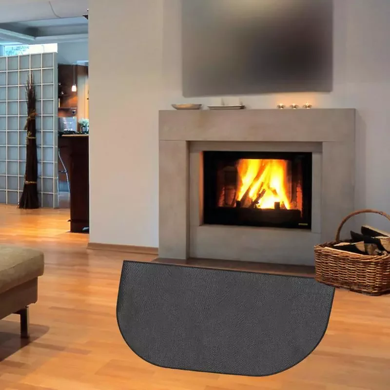 

Resistent Fireplace Hearth Protection Mat Gas Grill Splatter Mat Heat Resistant Non Slip Patio Backyard Floor Patio Protect