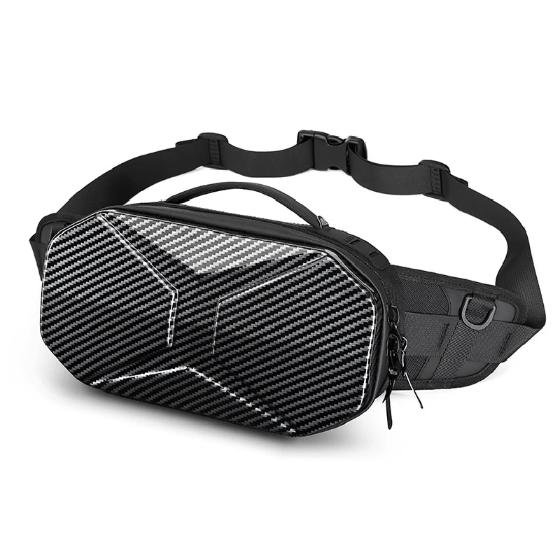 

Модные водонепроницаемые поясные сумки из ЭВА для мужчин, многофункциональные нагрудные сумки для верховой езды, повседневные уличные дорожные мужские сумки через плечо с карманами