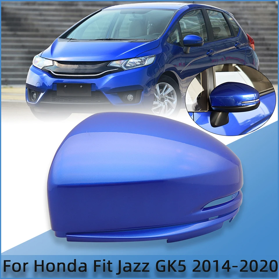 

Rearview Mirror Cover Cap Shell Lid Housing With Signal Type For Honda Fit Jazz Shuttle GK5 2014 2015 2016 2017 2018 2019 2020