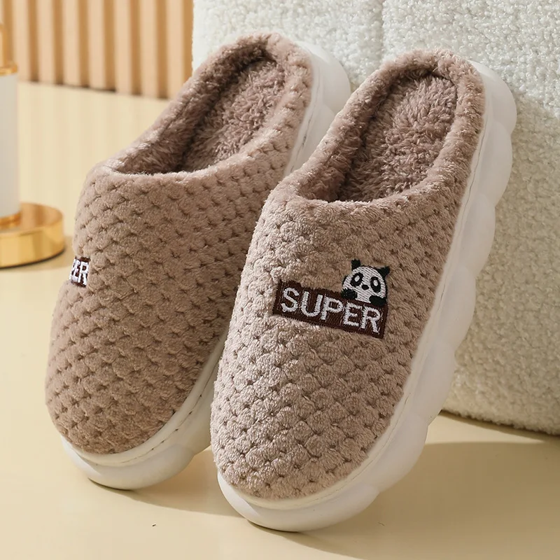 

Мужские тапочки Sofe, зимние Противоскользящие тапочки