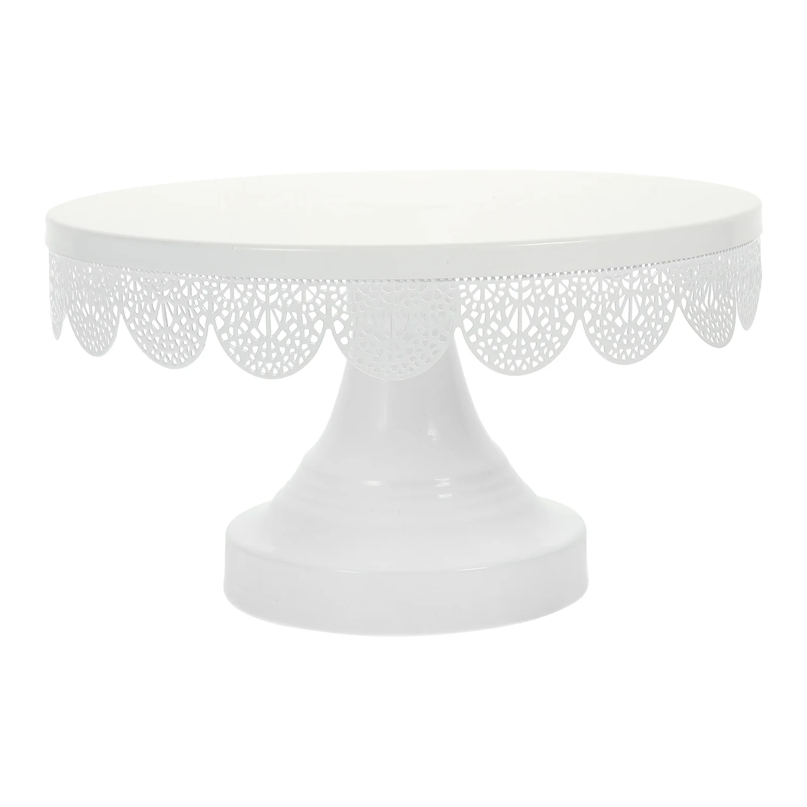 

Cake Stand Display Dessert Cupcake Stands Plate Holder Serving Wedding Round Bases Para Pasteles Metal Platter Trayparty Candy
