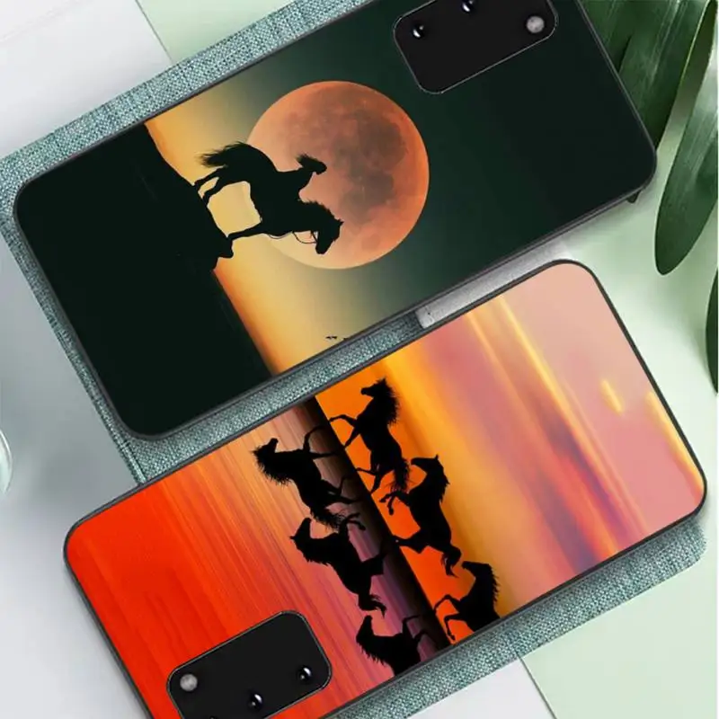 

Horse Galloping Horse Phone Case for Samsung S10 21 20 9 8 plus lite S20 UlTRA 7edge