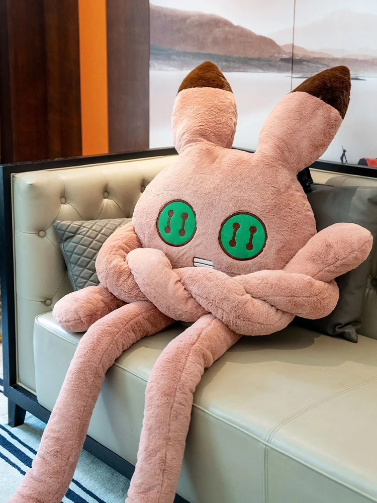 Кукла в виде черной кошки с длинными ногами большая кукла для девочек гигантская