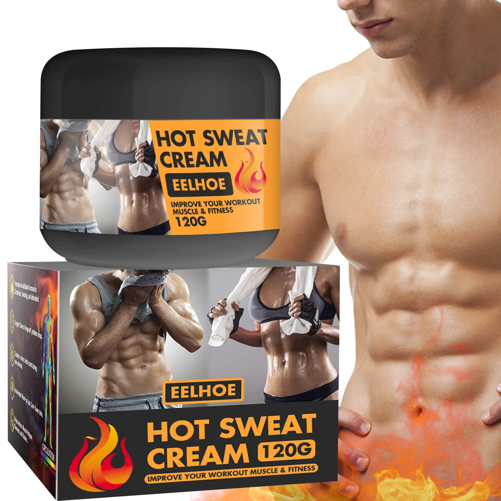 

Крем-усилитель пота, укрепляющий гель для тела, рельефный крем для тела, укрепляющий и тонизирующий кожу тела