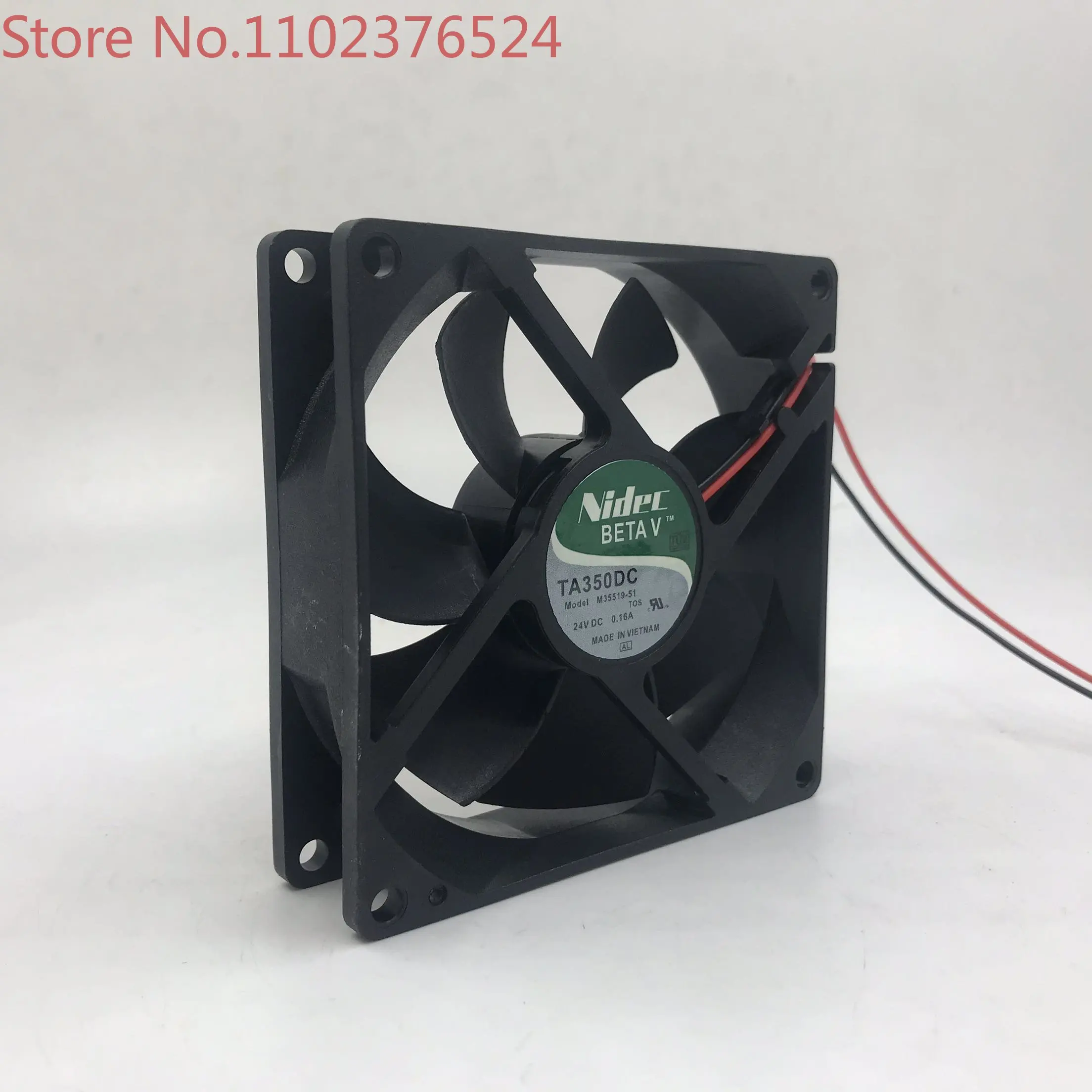 10PCS NIDEC TA350DC M35519-51 DC24V 0.16A 9cm frequency