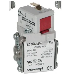 

Плавкий предохранитель 690 А в C1046893 SC30AR69V200TFM с микропереключателем