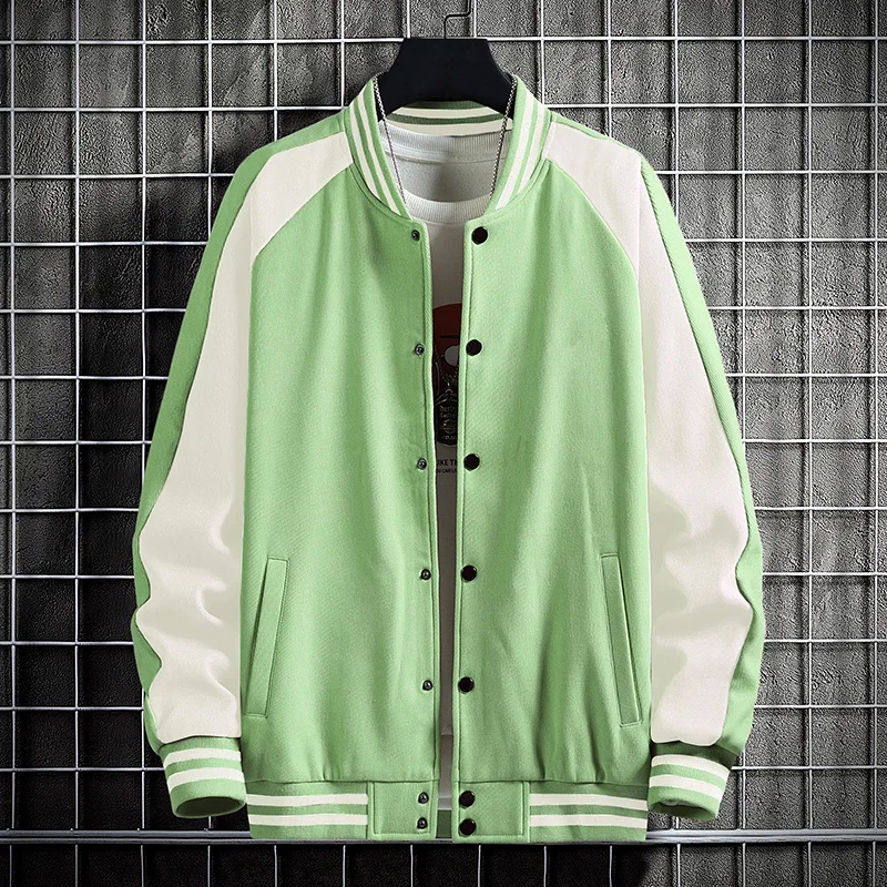 Куртка мужская бейсбольная в Корейском стиле модная повседневная униформа