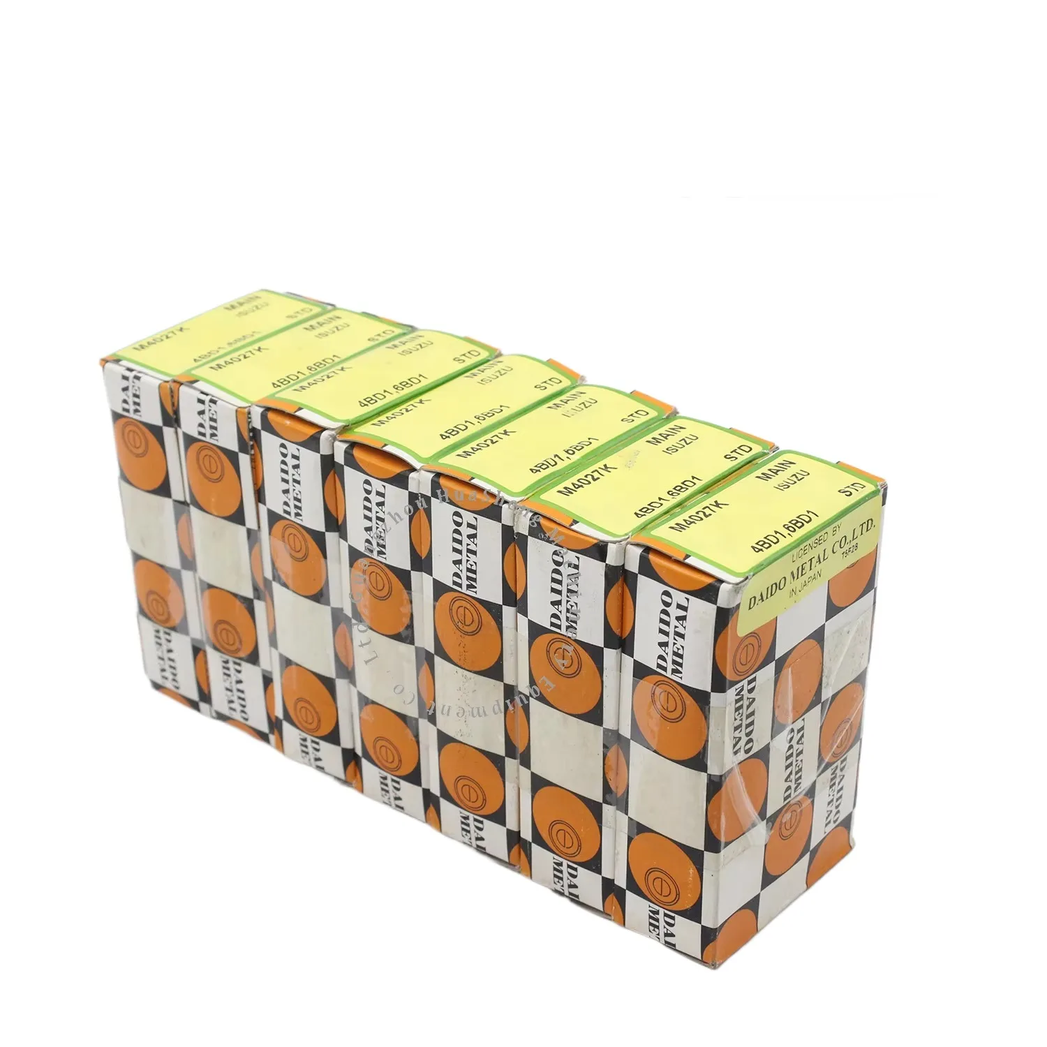 Дизельный двигатель 4BD1 6BD1 DAIDO M4027K основной подшипник STD для деталей двигателя