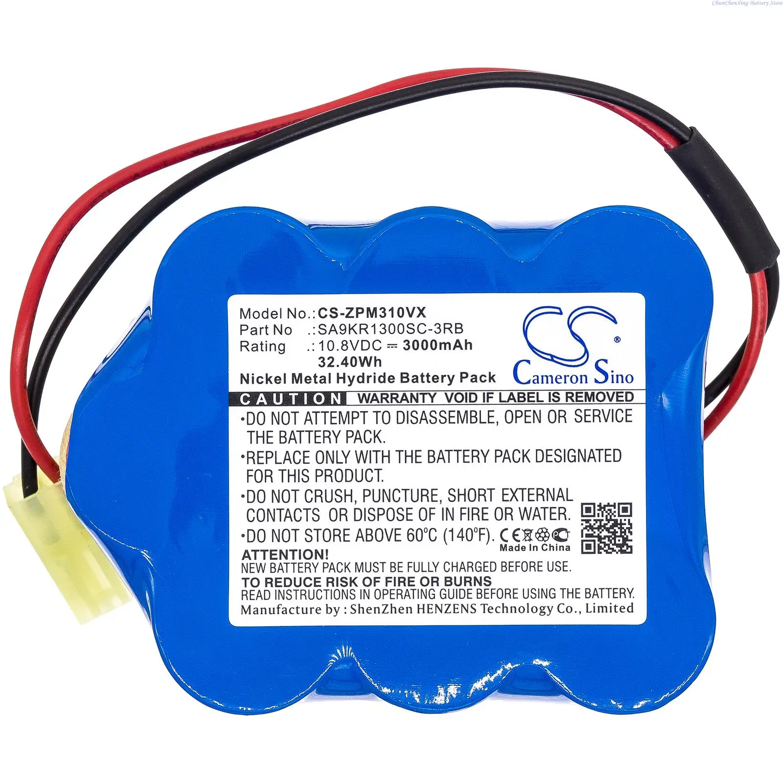 

CS Replacement 10.8V 3000mAh Vacuum Cleaner Battery for ZEPTER 9P130SCR, 9P-130SCR,9P130SCS,9P-130SCS,LMG-310 + TOOL and Gift