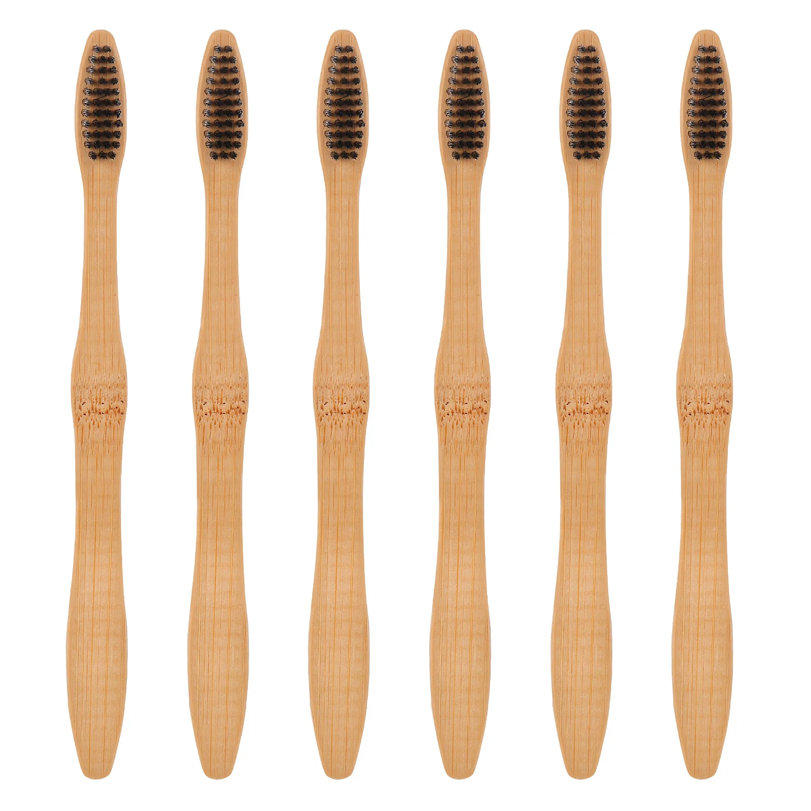 

20 Pcs Soft Single Use Bamboo Personal Care Teeth Adults Travel Biodegradable Natural Ordinary Made Reusable