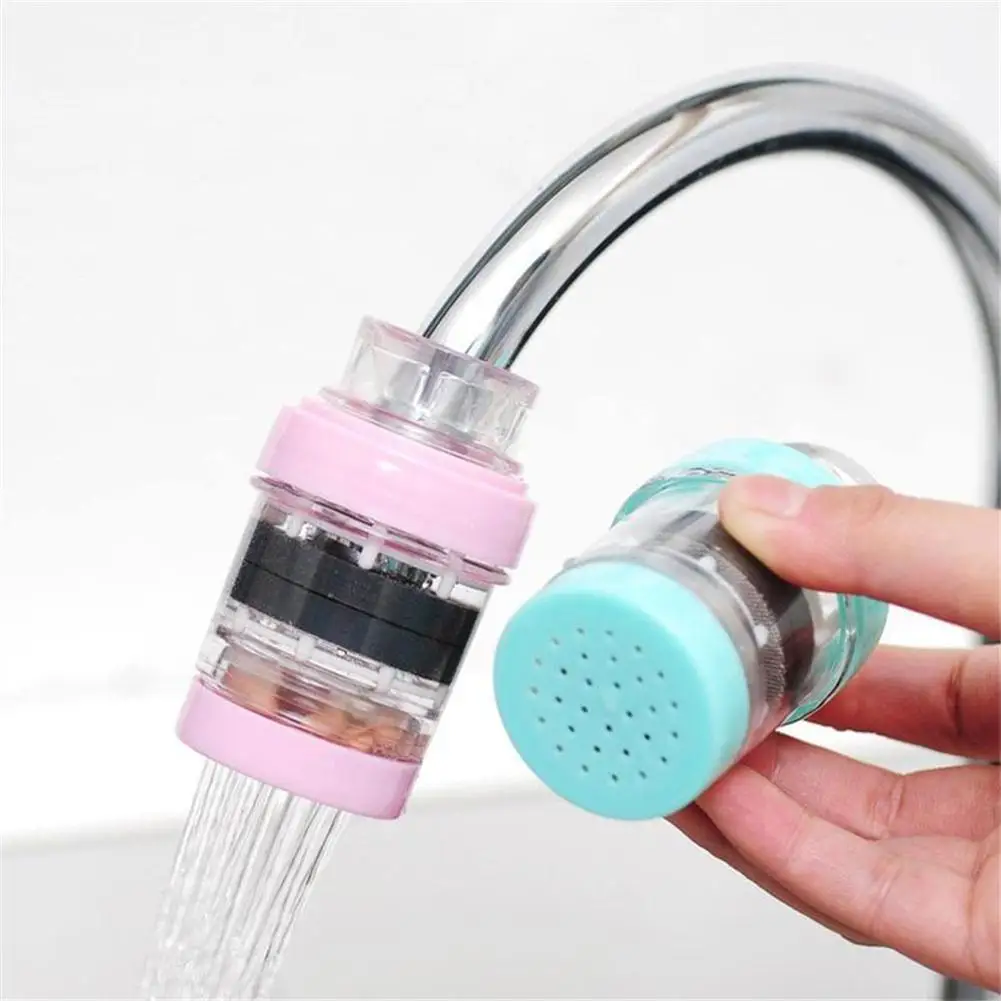 

Household Kitchen Home Carbon Faucet Mini Tap Heads Water Clean Purifier Filter Activated Carbon Filter Kitchen Accessories