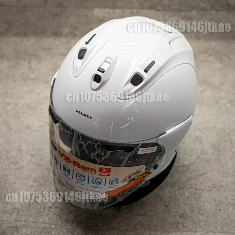 VZ-RAM Ярко-белый полушлем унисекс Мотоциклетный внедорожный шлем SZ-R VAS Шлем для